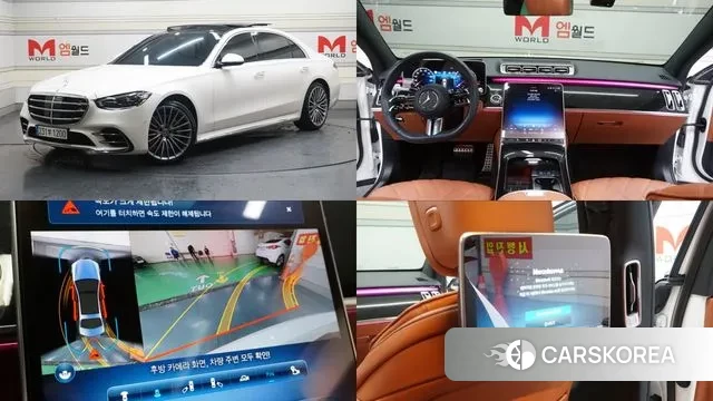 Mercedes-Benz S-Class W223 2022 Белый из Кореи