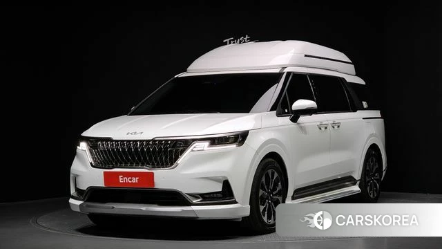 Kia Carnival 4th generation 2023 Белый из Кореи