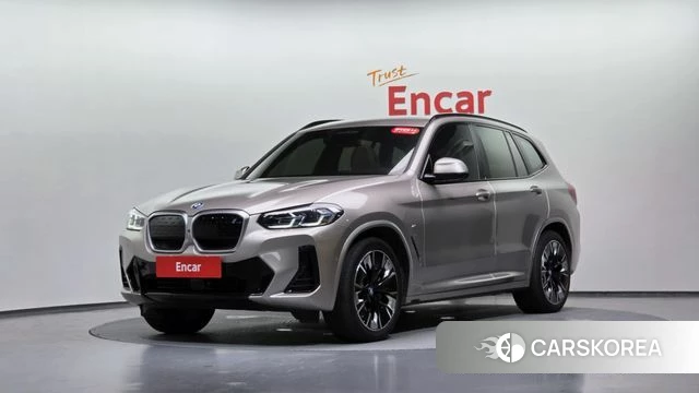 BMW iX3 2024 Песочный из Кореи