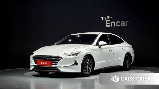 Hyundai Sonata Hybrid (DN8) 2021 Белый из Кореи