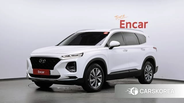 Hyundai Santa Fe TM 2018 Белый из Кореи