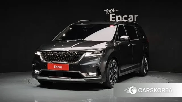 Kia Carnival 4th generation 2023 Серый из Кореи