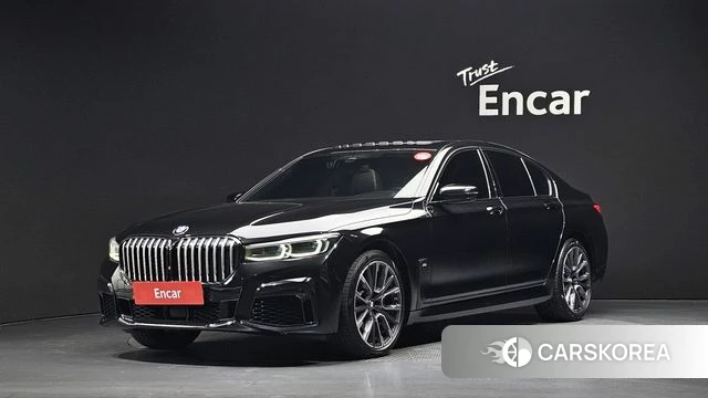 BMW 7 Series (G11) 2022 Черный из Кореи