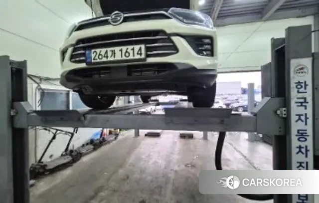 Ssangyong Beautiful Korando 2021 Белый из Кореи