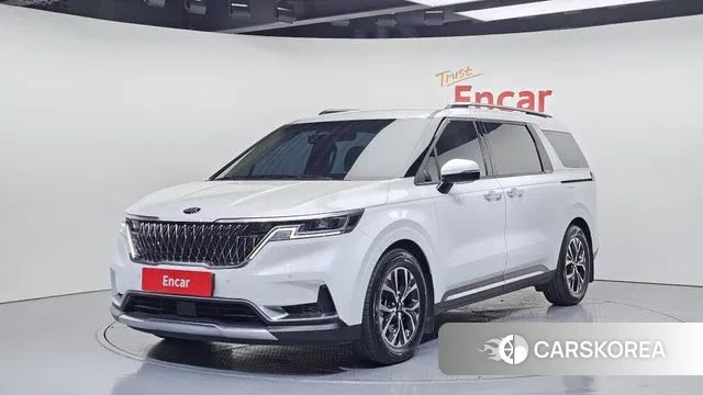 Kia Carnival 4th generation 2021 Белый из Кореи