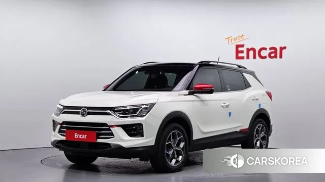 Ssangyong Beautiful Korando 2022 Белый из Кореи