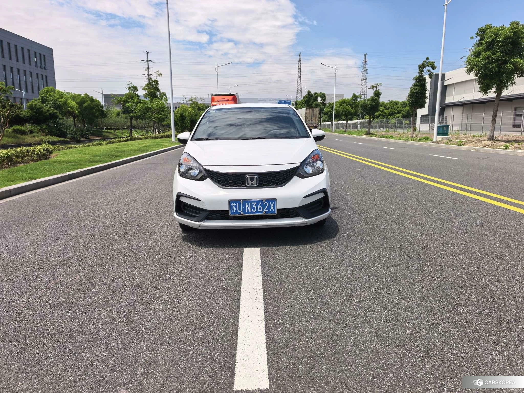 Honda Fit 2020 Белый из Китая