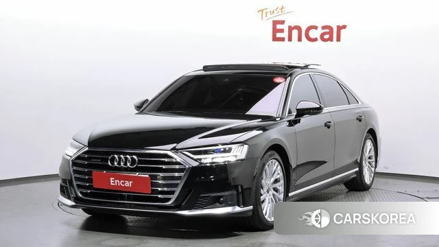 Audi A8 (D5) 2021 Черный из Кореи