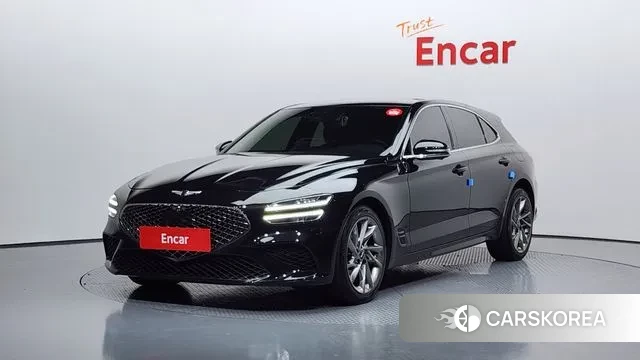Genesis The New G70 Shooting Brake 2022 Черный из Кореи