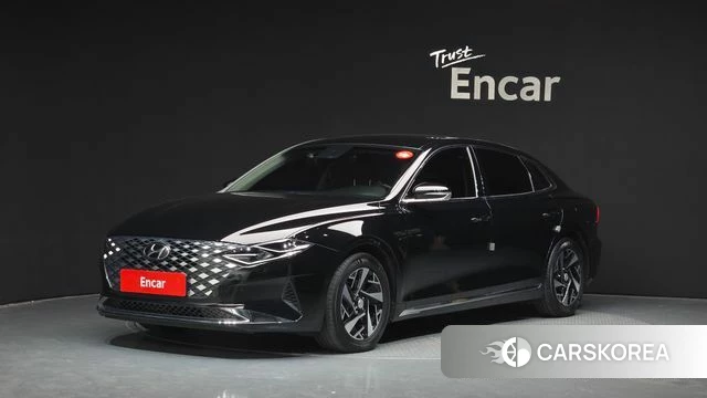 Hyundai The New Grandeur IG Hybrid 2021 Черный из Кореи