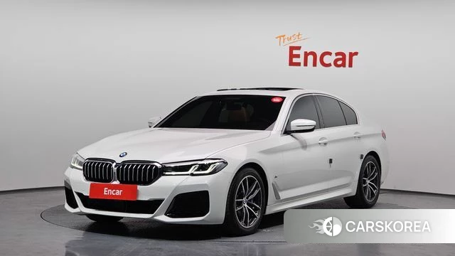 BMW 5 Series (G30) 2022 Белый из Кореи
