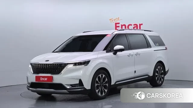 Kia Carnival 4th generation 2021 Белый из Кореи