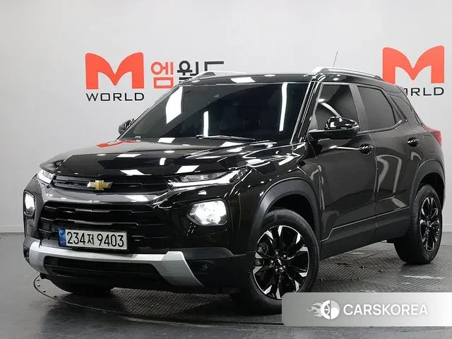 Chevrolet (GM Daewoo) Trailblazer 2023 Черный из Кореи