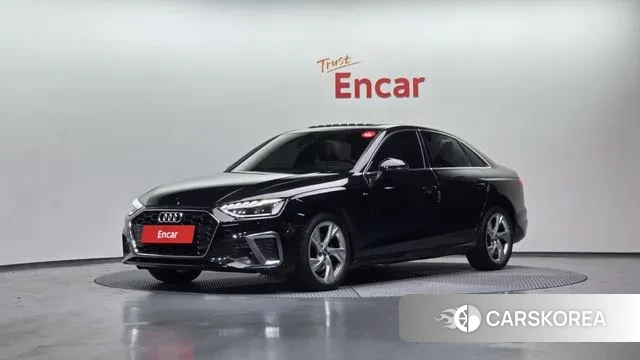 Audi A4 (B9) 2021 Черный из Кореи