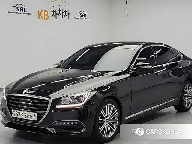 Genesis G80 2019 Черный из Кореи