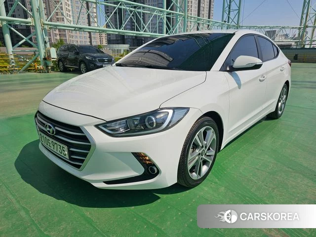 Hyundai Avante AD 2018 Белый из Кореи