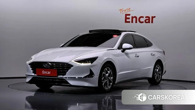 Hyundai Sonata (DN8) 2020 Белый из Кореи