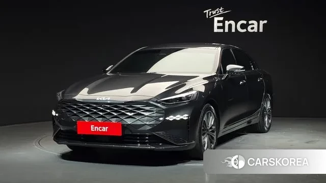 Kia K8 Hybrid 2022 Серый из Кореи