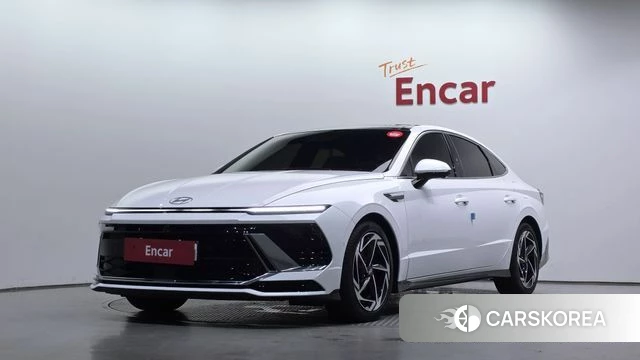 Hyundai Sonata D Edge Hybrid (DN8) 2025 Белый из Кореи