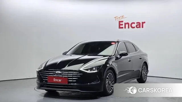 Hyundai Sonata Hybrid (DN8) 2019 Черный из Кореи