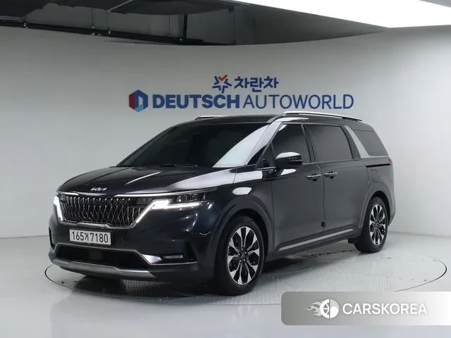 Kia Carnival 4th generation 2022 Серый из Кореи