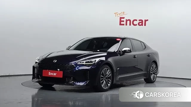 Kia Stinger 2018 Синий из Кореи