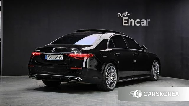 Mercedes-Benz S-Class W223 2024 Черный из Кореи
