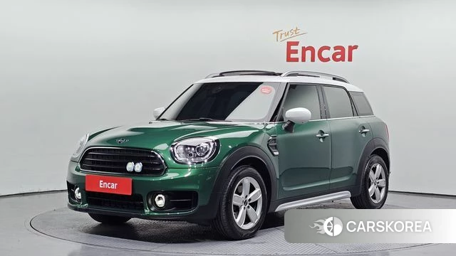 Mini Cooper Countryman 2020 Зеленый из Кореи