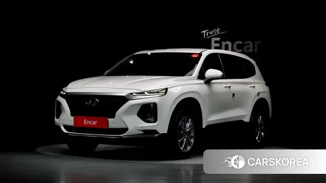 Hyundai Santa Fe TM 2019 Белый из Кореи