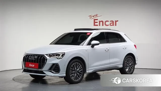 Audi Q3 (F3) 2022 Белый из Кореи