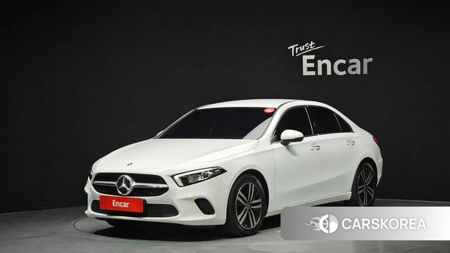 Mercedes-Benz A-Class W177 2021 Белый из Кореи