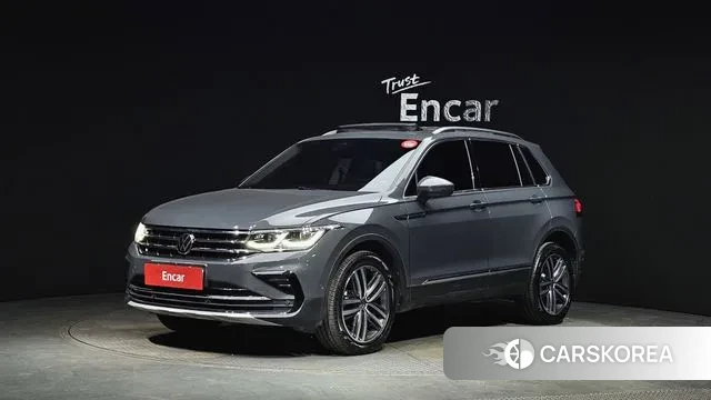 Volkswagen Tiguan second Generation 2023 Серый из Кореи