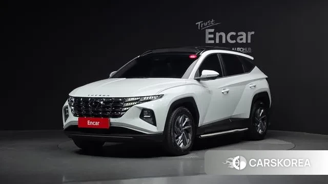 Hyundai Tucson (NX4) 2021 Белый из Кореи