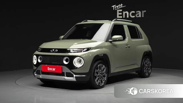 Hyundai Casper 2022 Светло-зеленый из Кореи