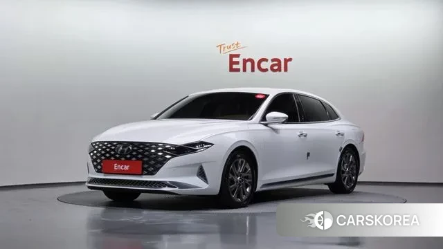 Hyundai The New Grandeur IG Hybrid 2020 Белый из Кореи