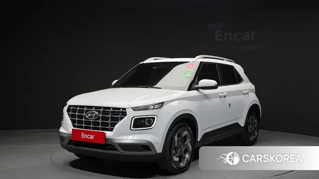 Hyundai Venue 2021 Белый из Кореи