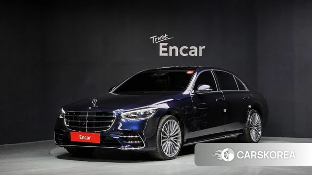 Mercedes-Benz S-Class W223 2025 Синий из Кореи