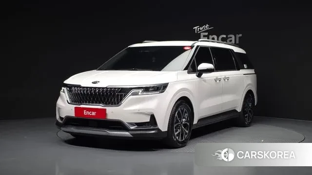 Kia Carnival 4th generation 2021 Белый из Кореи