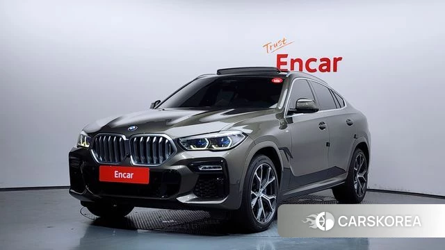 BMW X6 (G06) 2021 Коричневый из Кореи