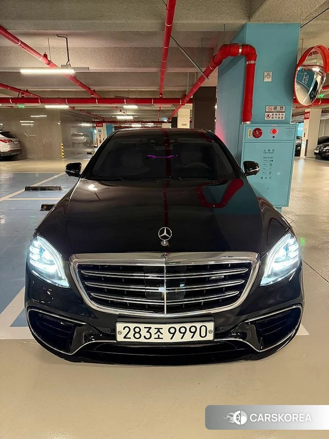 Mercedes-Benz S-Class W222 2019 Черный из Кореи