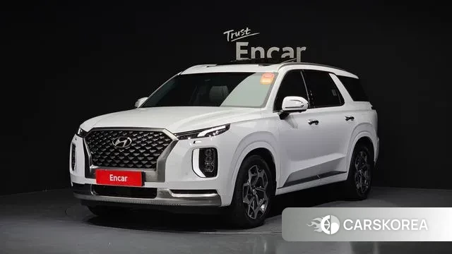 Hyundai Palisade 2022 Белый из Кореи