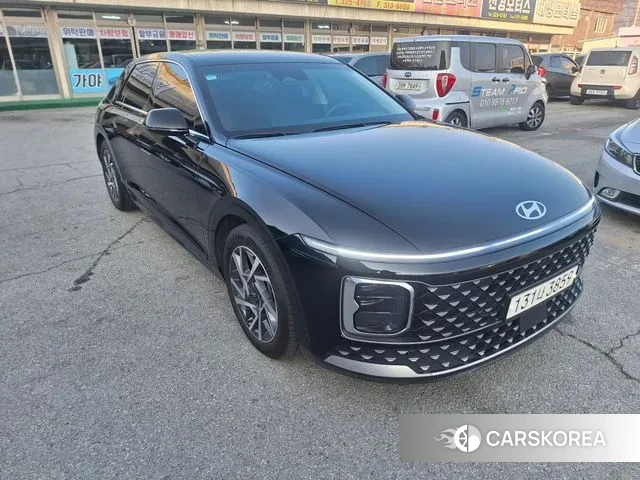 Hyundai Grandeur (GN7) 2023 Черный из Кореи