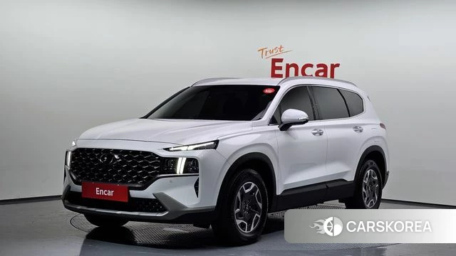 Hyundai The New Santa Fe 2022 Белый из Кореи