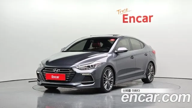 Hyundai Avante AD 2018 Серый из Кореи