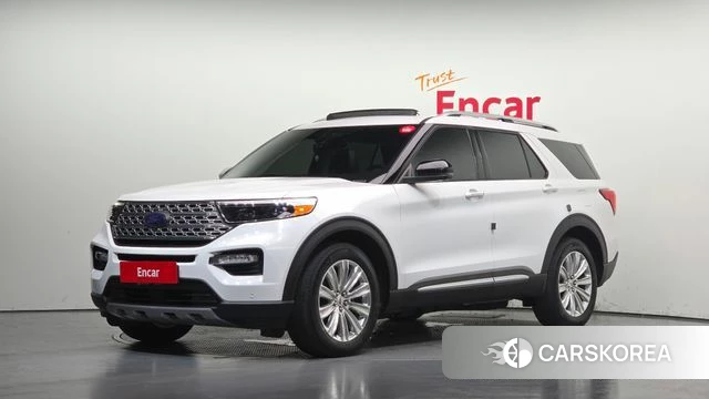 Ford Explorer 6th Generation 2021 Белый из Кореи