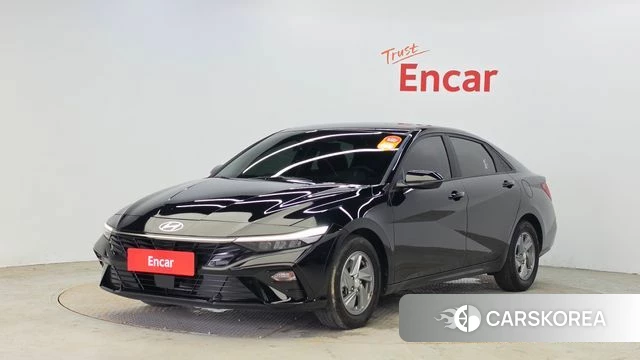 Hyundai The New Avante (CN7) 2023 Черный из Кореи
