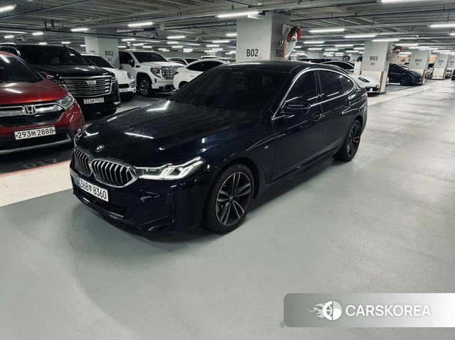 BMW 6 Series GT (G32) 2022 Черный из Кореи