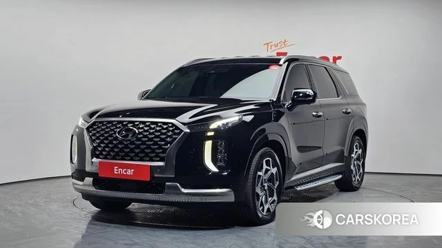 Hyundai Palisade 2022 Черный из Кореи