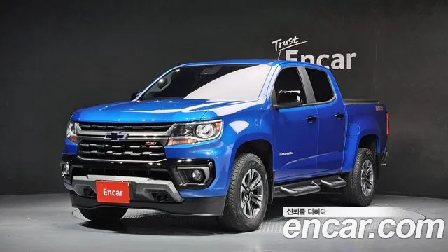 Chevrolet (GM Daewoo) Real New Colorado 2021 Синий из Кореи