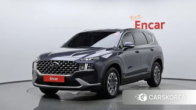 Hyundai The New Santa Fe 2022 Серый из Кореи